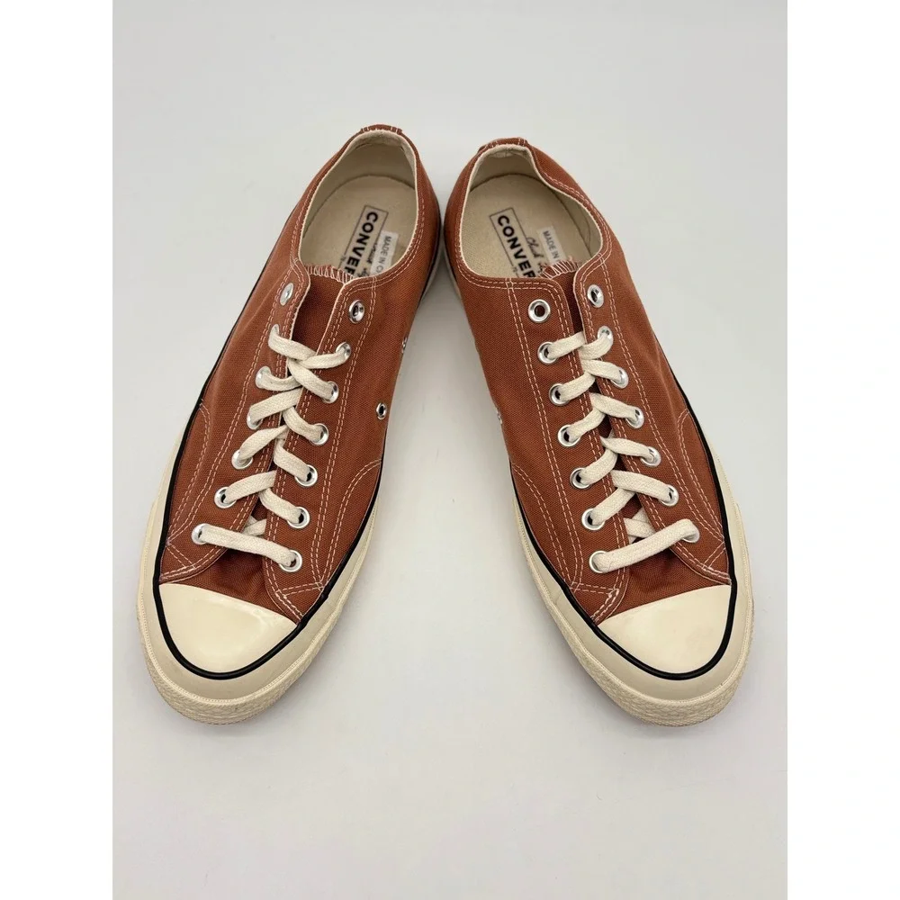 Converse Chuck 70 Ox Terracotta Burnt Orange Low Top Sneakers A00461C Mens 10.5